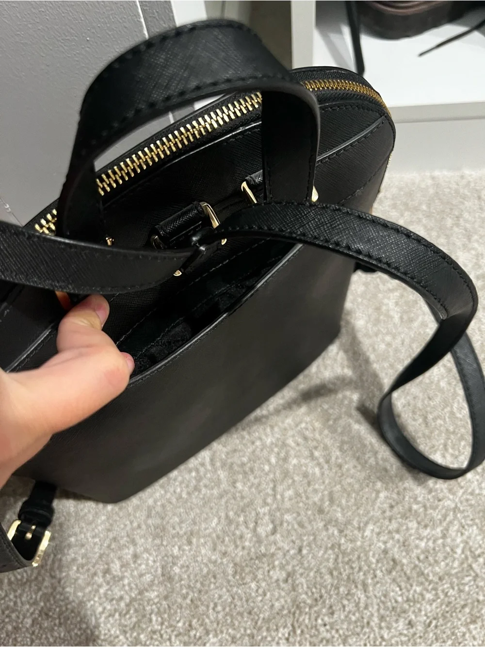 Michael Kors Cindy Large Saffiano Leather Backpack